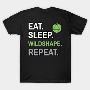 D&D Druid Wildshape T-Shirt